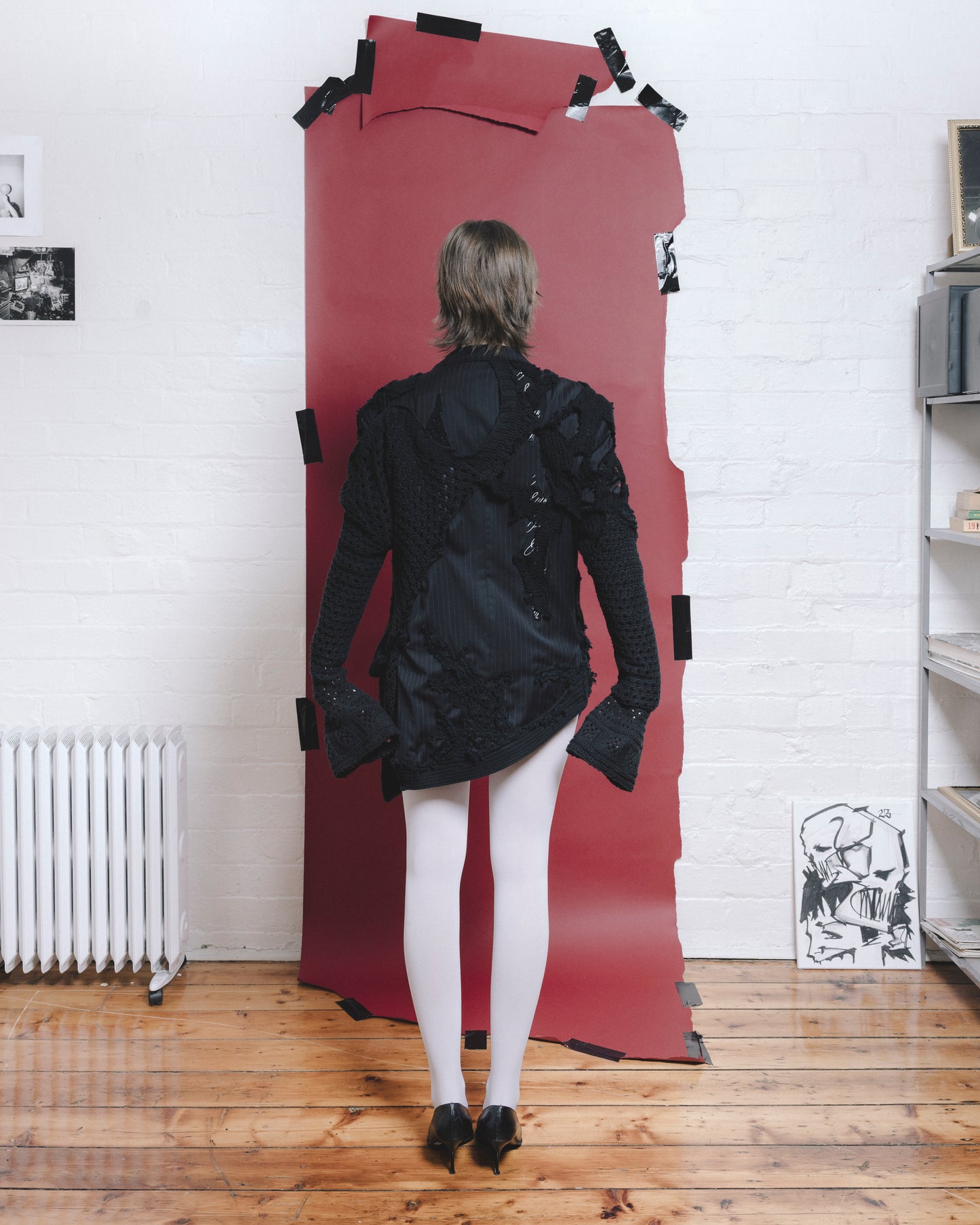 KNITWEAR HYBRID BLAZER