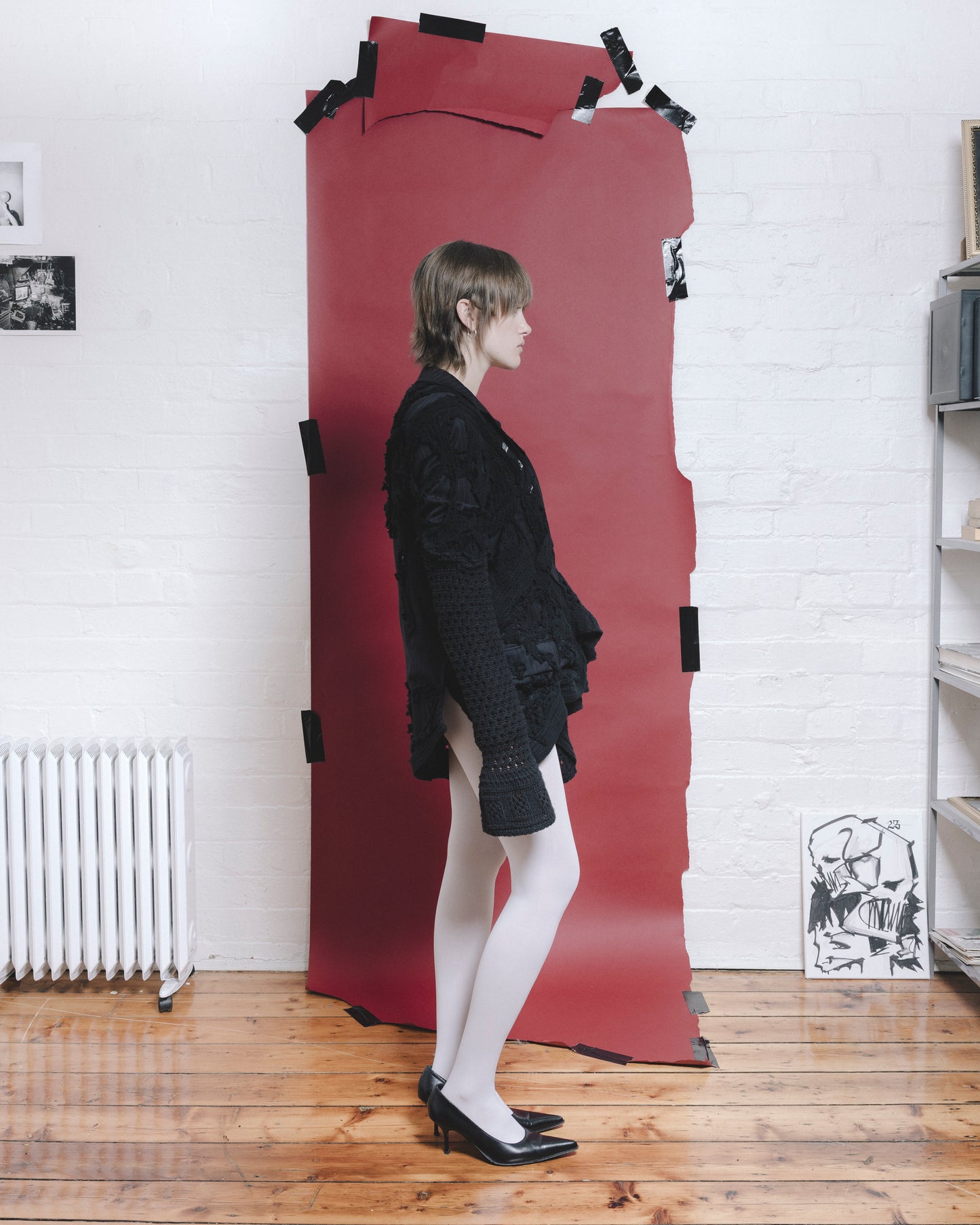 KNITWEAR HYBRID BLAZER