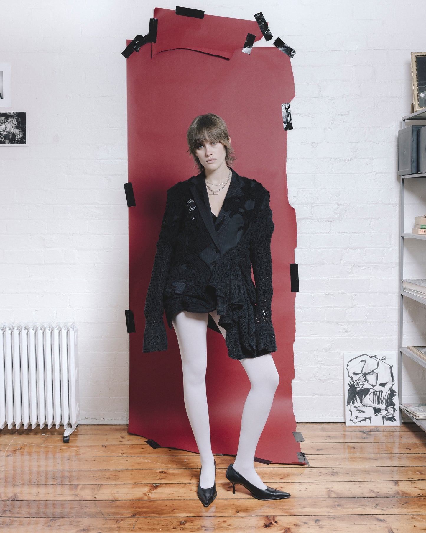 KNITWEAR HYBRID BLAZER
