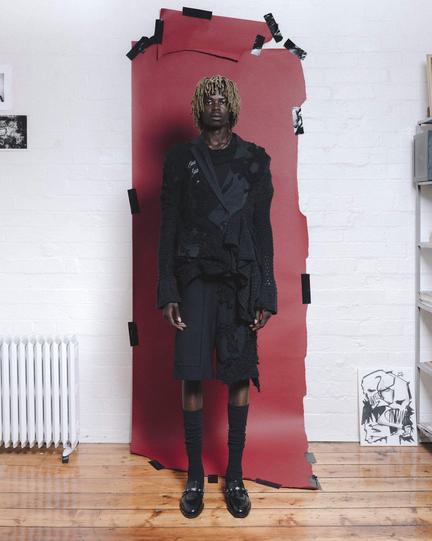 KNITWEAR HYBRID BLAZER