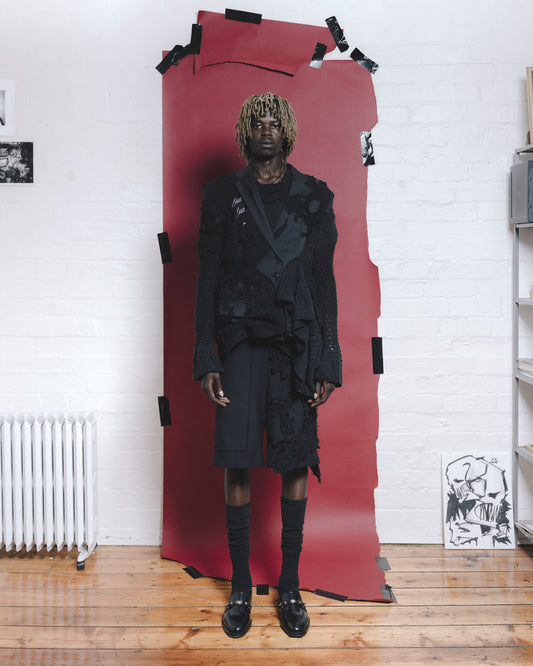 KNITWEAR HYBRID BLAZER