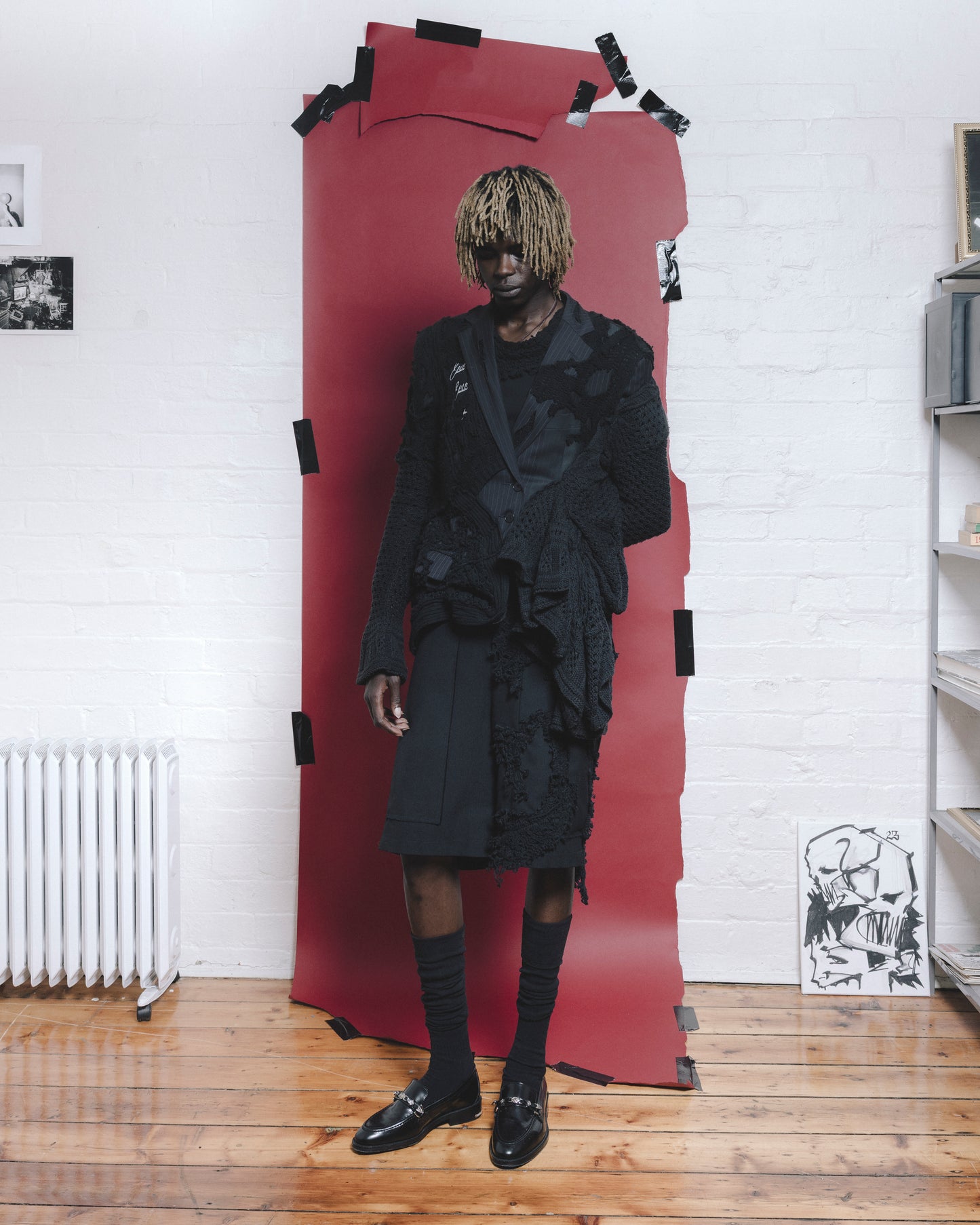 KNITWEAR HYBRID BLAZER